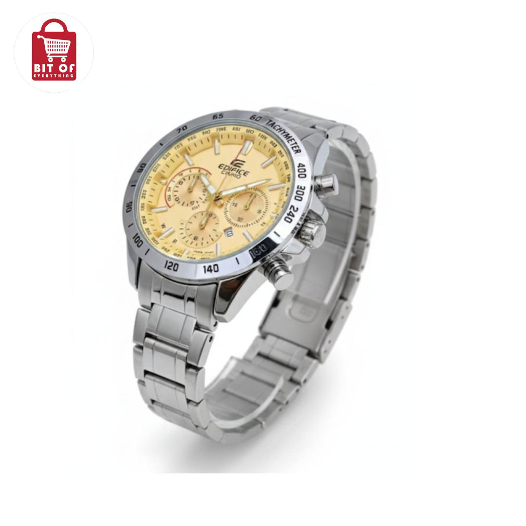 CASIO Edifice Watch – Bold Style with Advanced Timekeeping