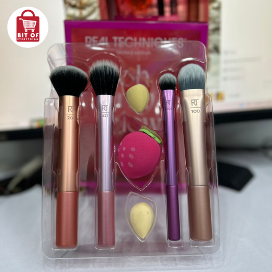 RT MAKEUP BRUSH + BEAUTY BLENDER SET 1-KG