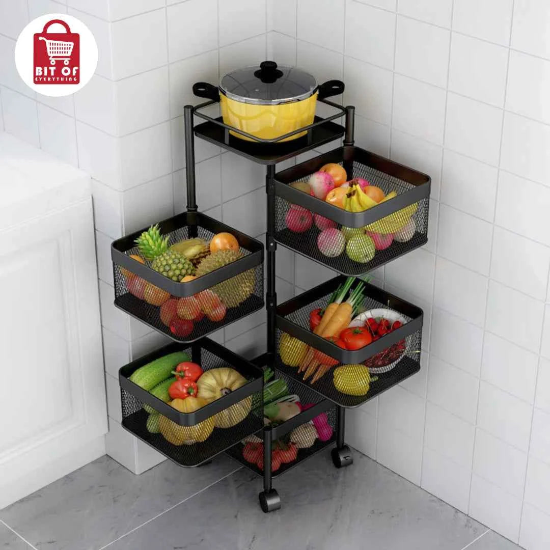 5-Rack Stand for Organized and Efficient Storage