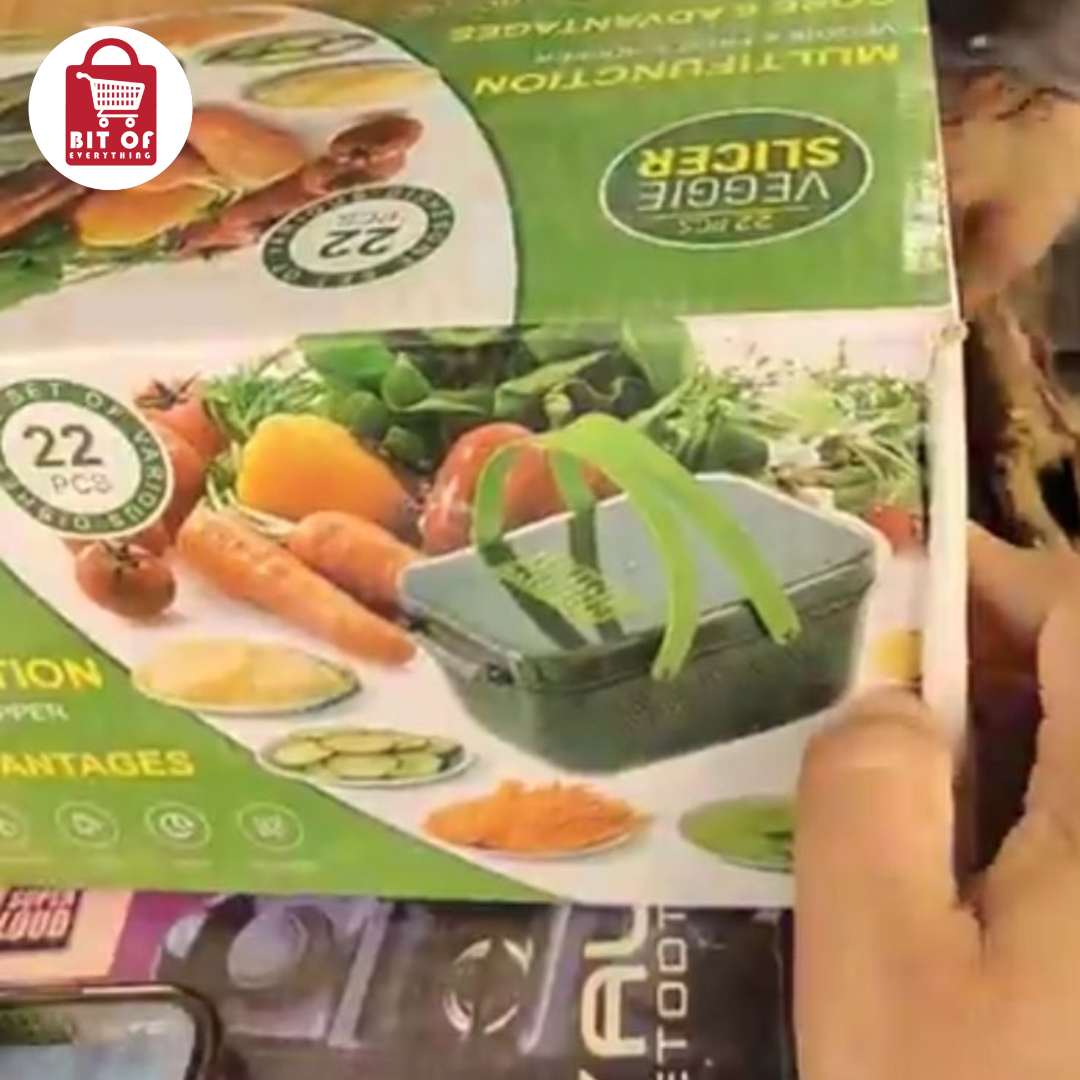 22 in 1 Vegetable Slicer – All-in-One Kitchen Tool