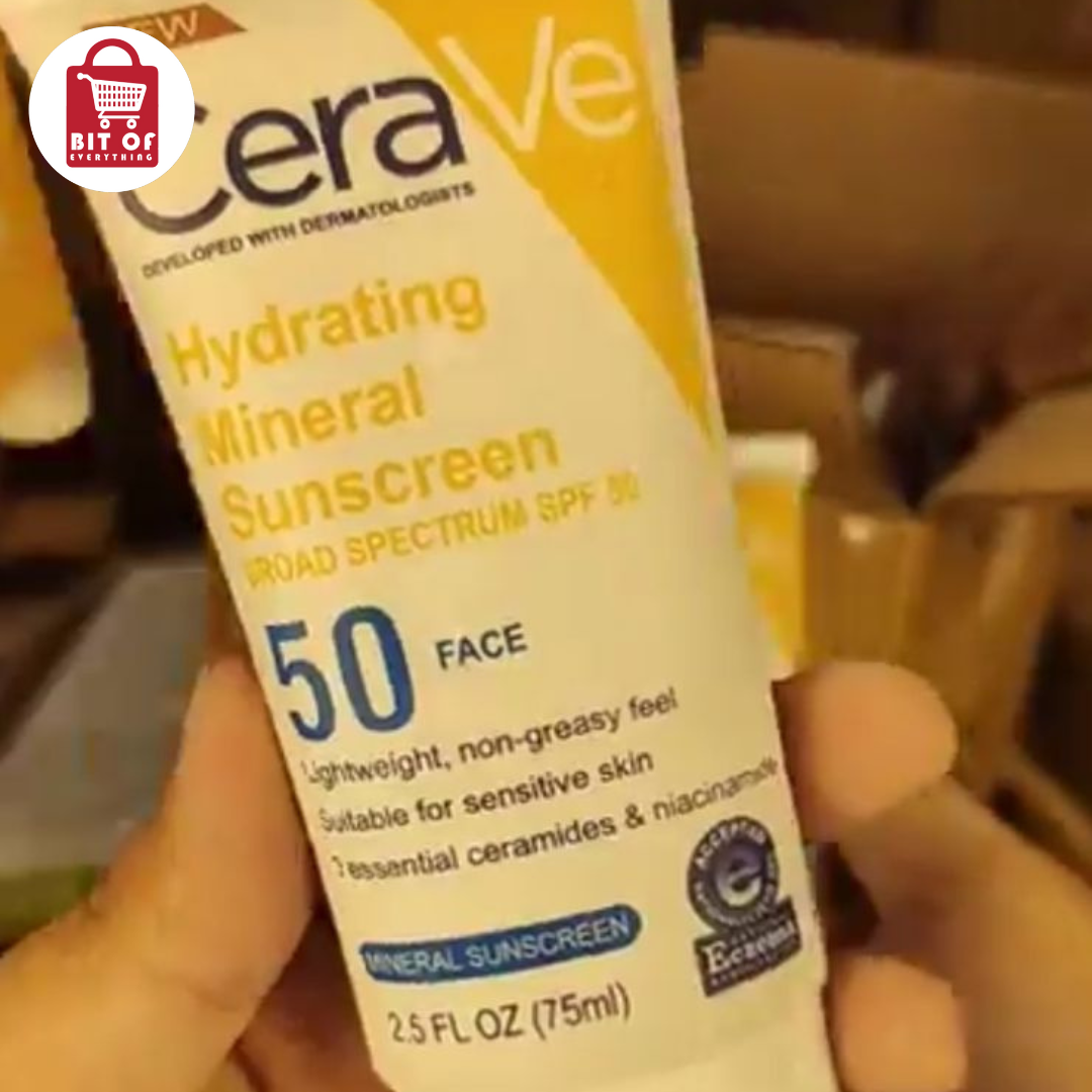 CeraVe Sunblock – Broad Spectrum Protection with Skin-Loving Ingredients