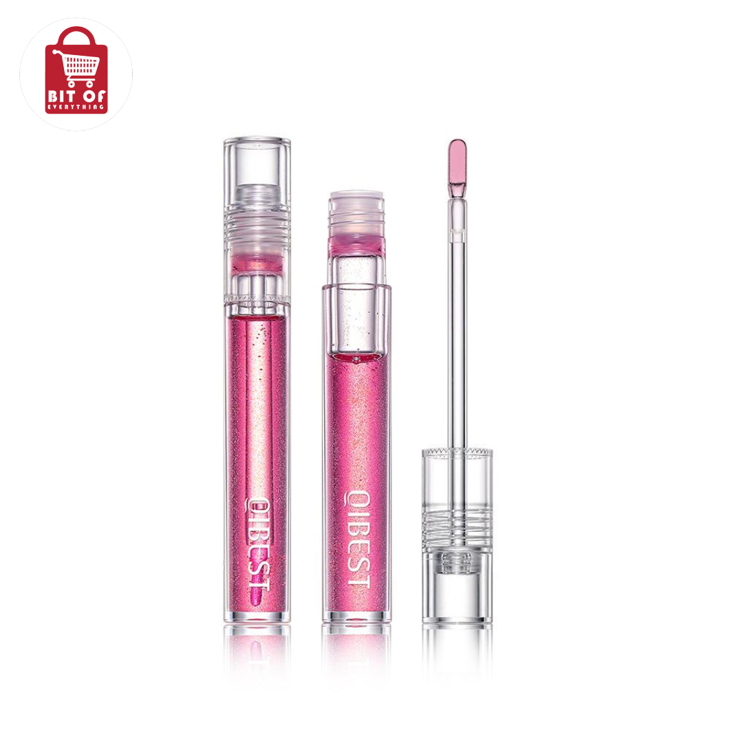 QiBest Water Lip Gloss – Hydrating Shine for Beautiful Lips
