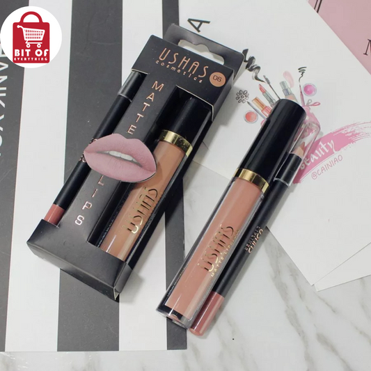 USHAS LIPGLOSS + PENCIL