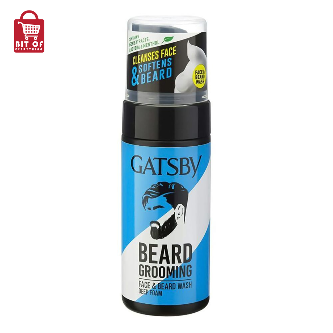 GATSBY BEARD + FACEWASH
