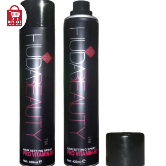 Huda Beauty Hair Setting Spray – Long-Lasting Hold & Shine