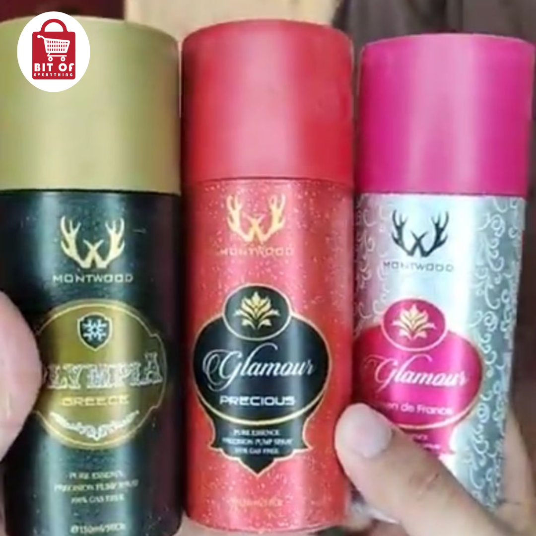 MONTWOOD BODY SPRAY 1-PCS