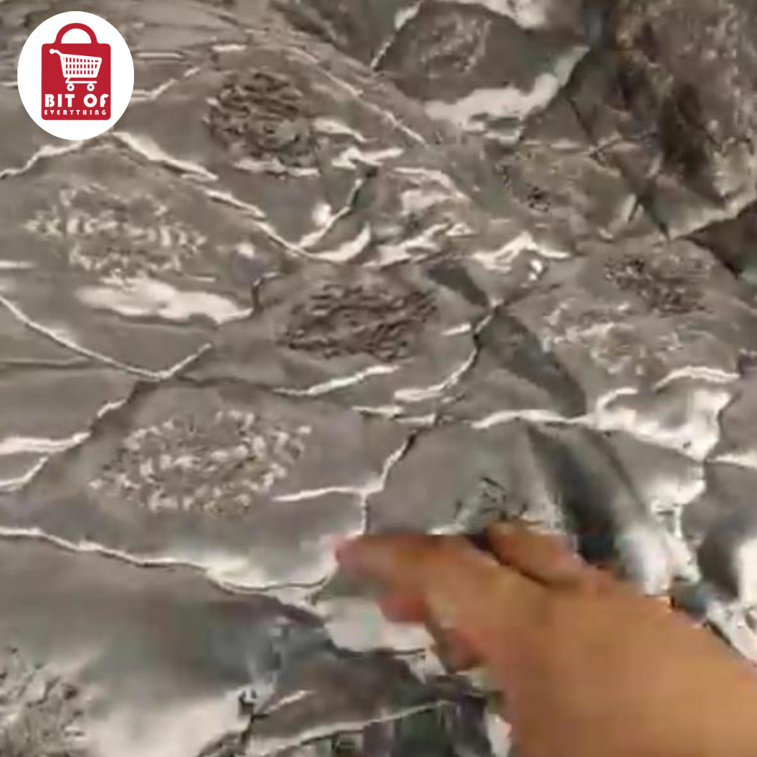 BEDSHEET WITH 7 PILLOW COVER