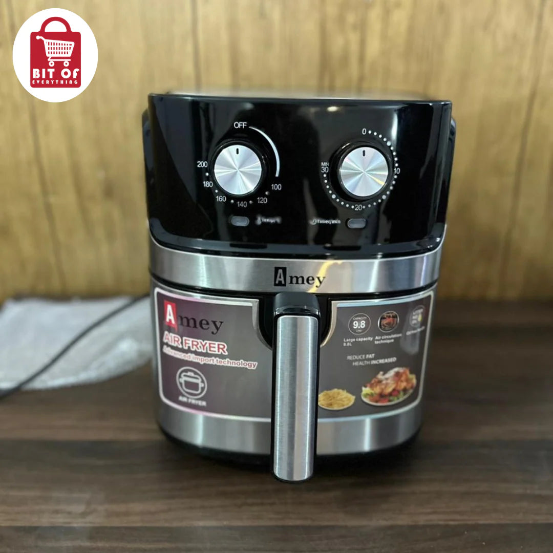 AMEY Air Fryer – Crispy Results, Guilt-Free Cooking 9.8 LITRE