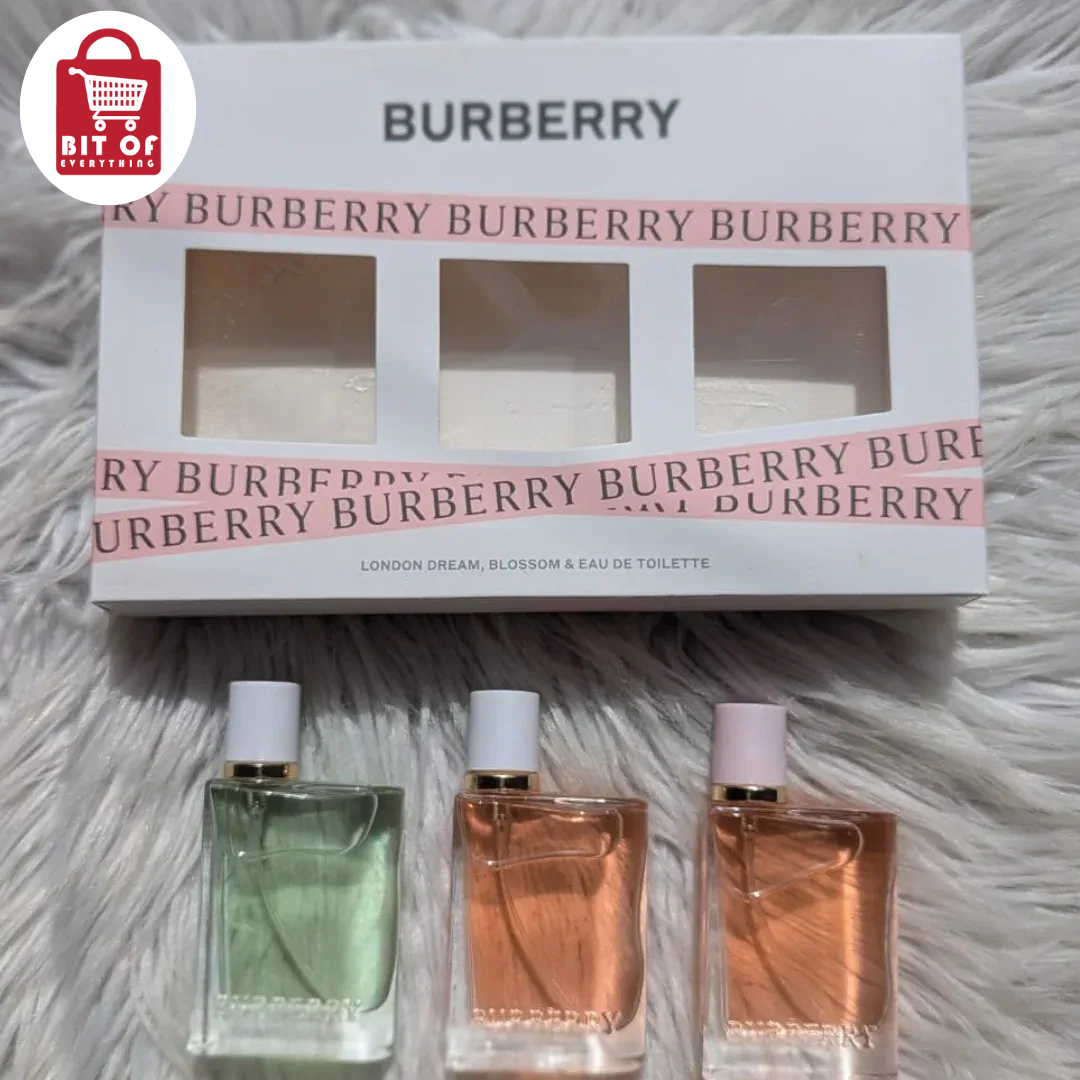 BURBEERY TESTER PERFUME PACK OF 3