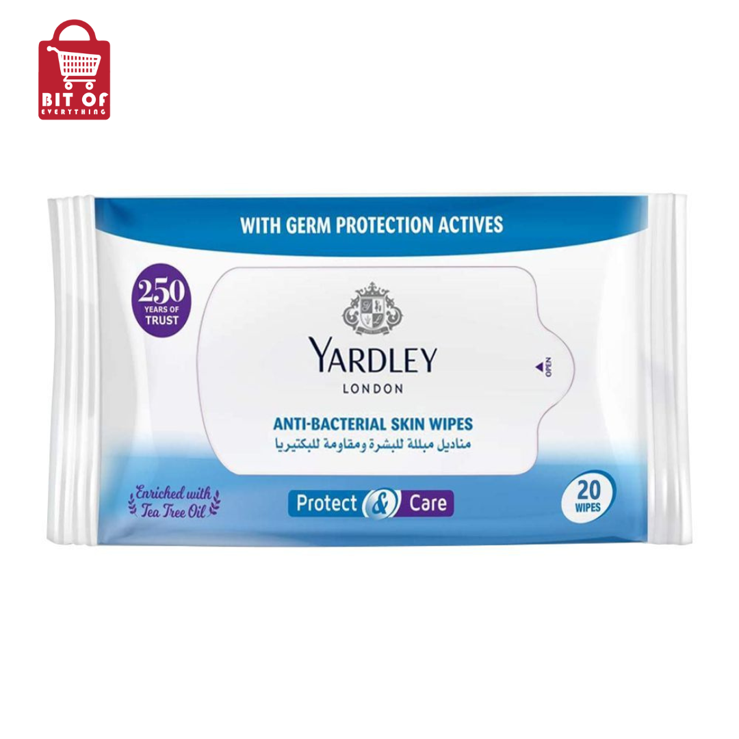 YARDLY SKIN WIPES 1-PCS