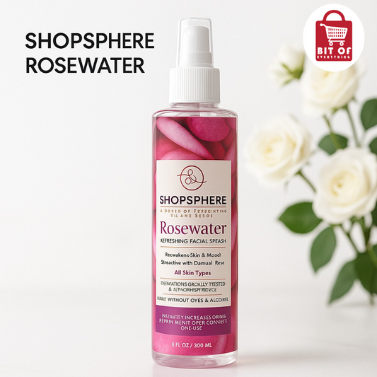 SHOPSPHERE ROSE WATER 1-PCS