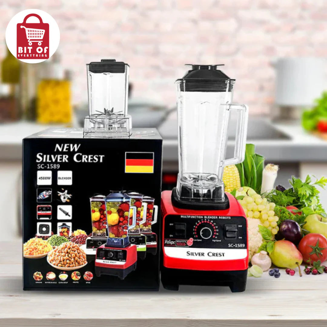 Silver Crest 2-in-1 Blender – Versatile & Powerful Kitchen Tool
