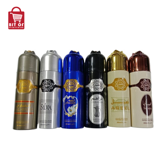 MIX GAS FREE BODYSPRAY 1-PCS