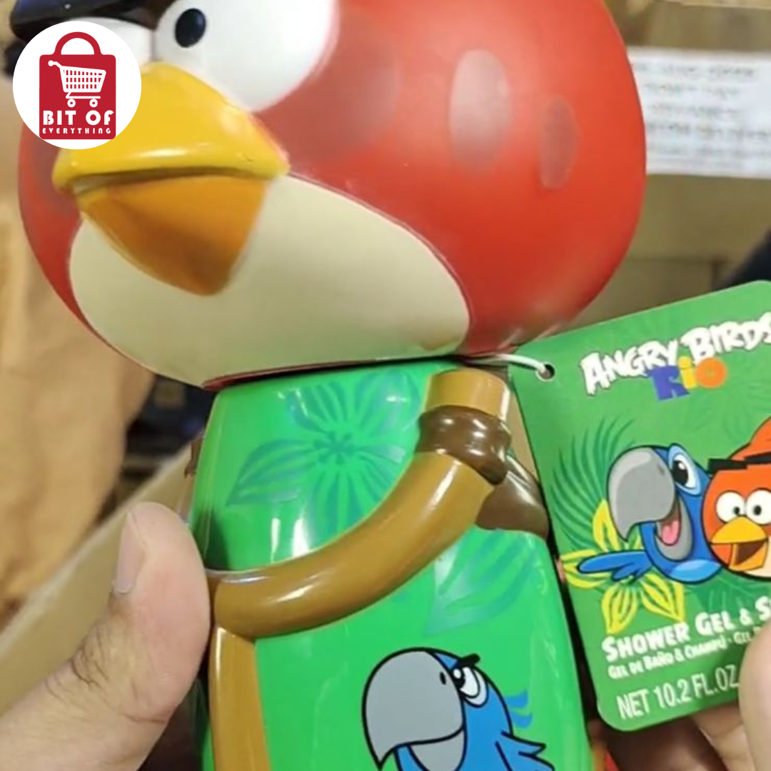 ANGRY BIRDS SHAMPOO + SHOWER GEL