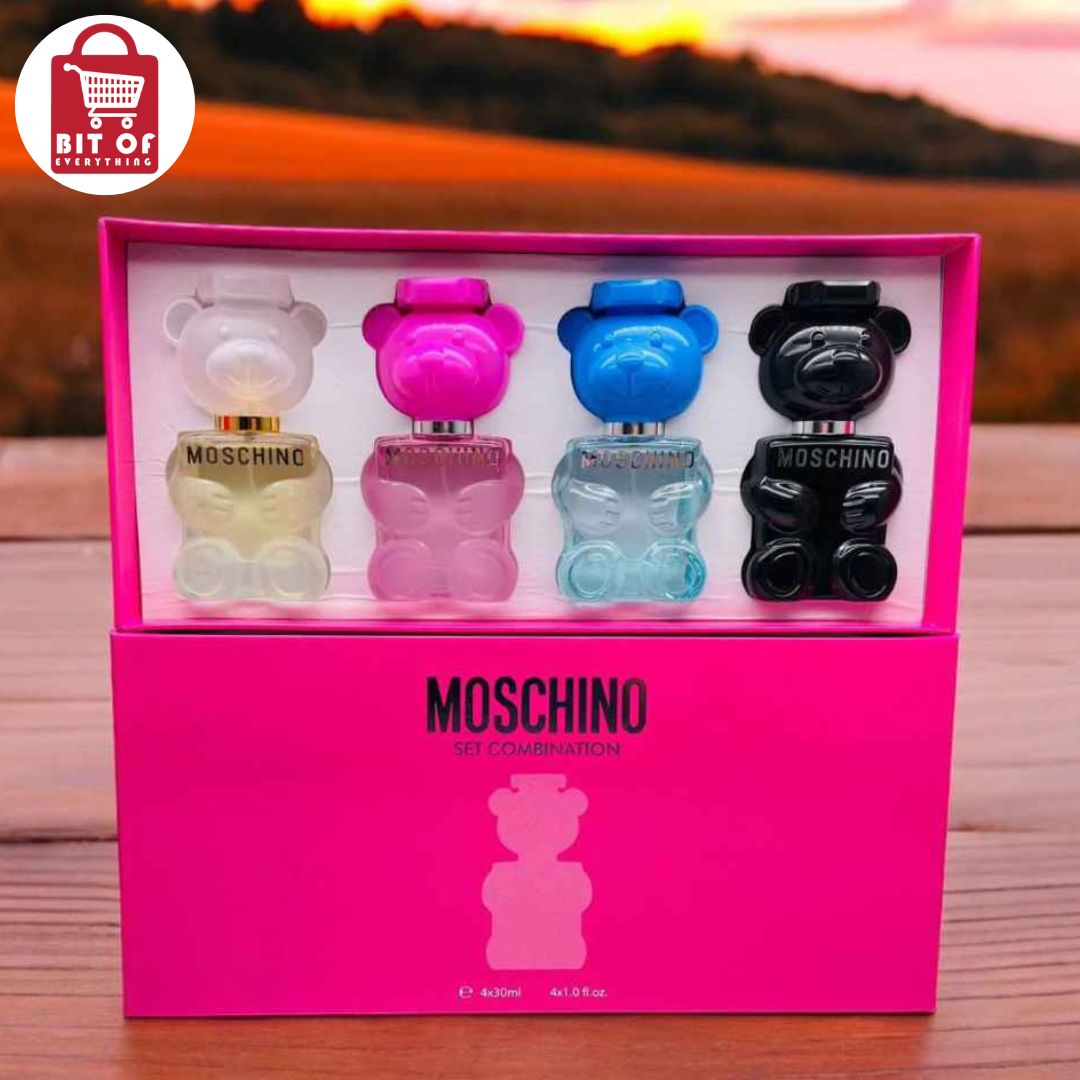 MOSCHINO PACK OF 4 PERFUME