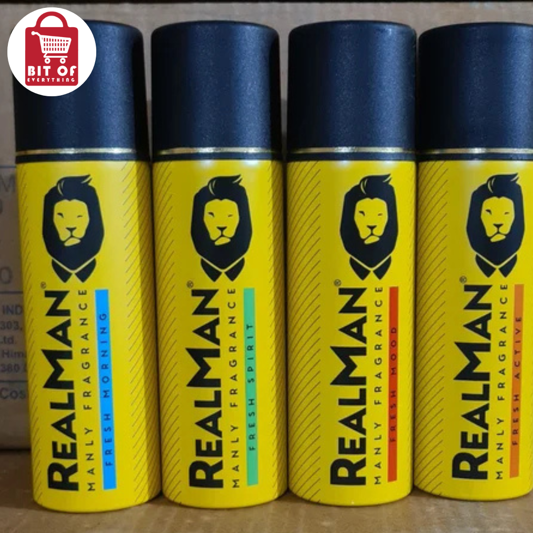 REALMEN Body Spray – Stay Fresh, Smell Powerful