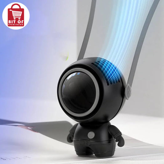 Astronaut Neck Fan – Hands-Free Portable Cooling