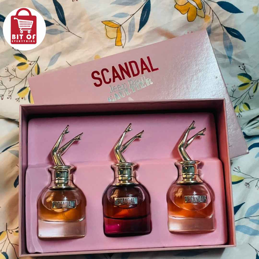 SCANDAL JEAN PAUL PACK OF 3 PERFUME
