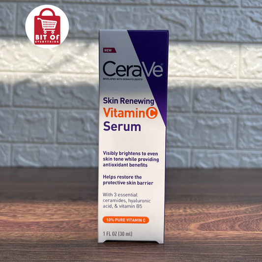 CeraVe Skin Renewing Vitamin C Serum – Brightening & Antioxidant Protection