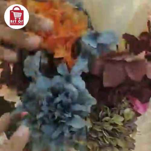 DECORATION FLOWER SET WITH POT COMPLETE