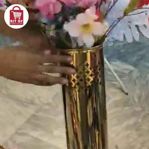 DECORATION FLOWER SET WITH POT COMPLETE