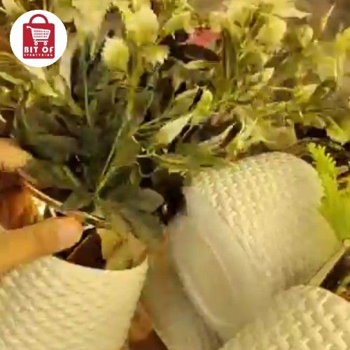 FLOWER WITH POT DECORATION
