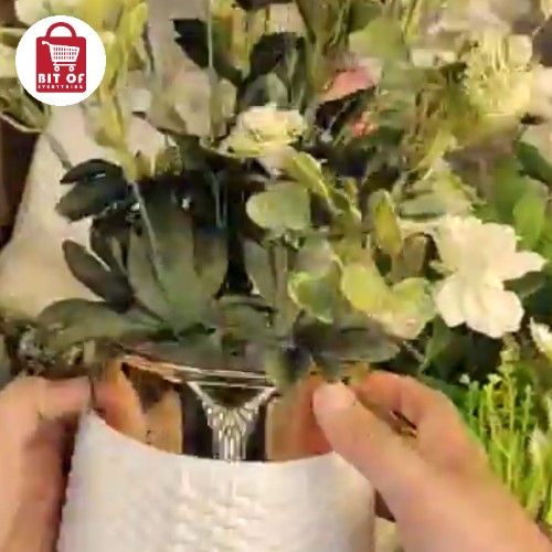 FLOWER WITH POT DECORATION