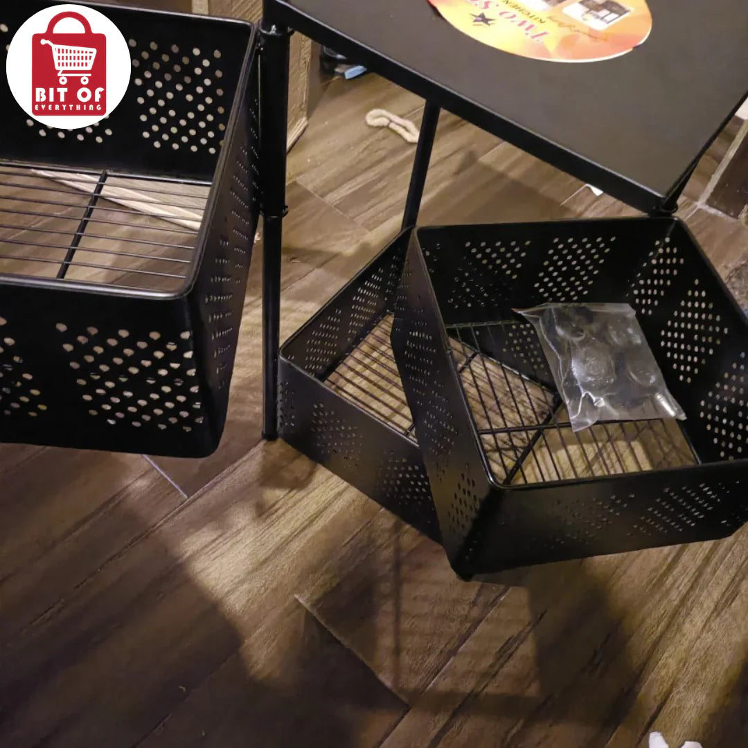 3-Piece Item Rack Stand – Versatile Storage Solution