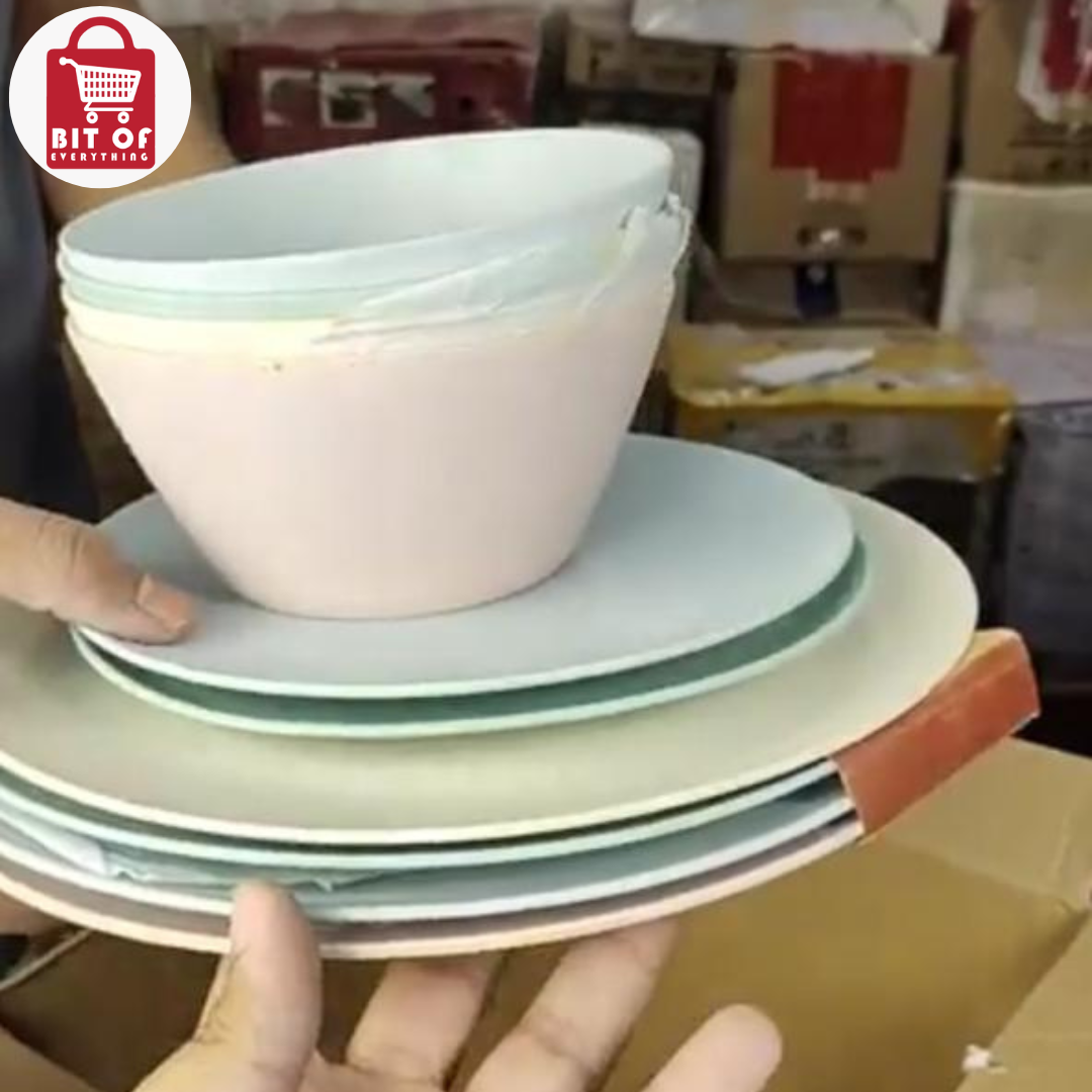PLATES AND BOWL SET