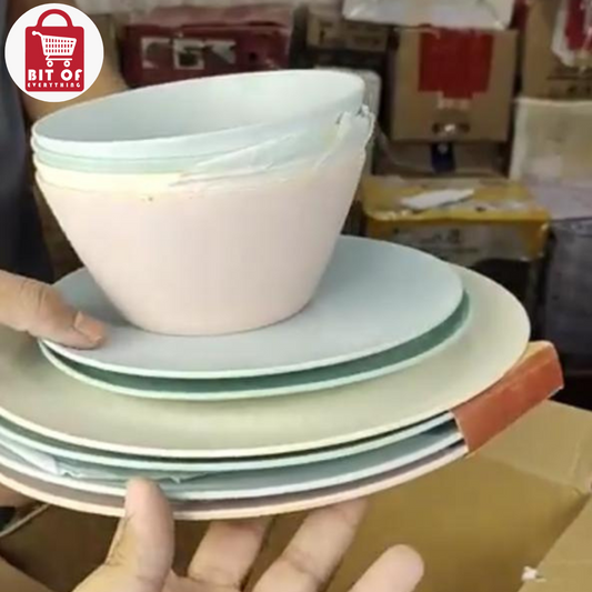 PLATES AND BOWL SET