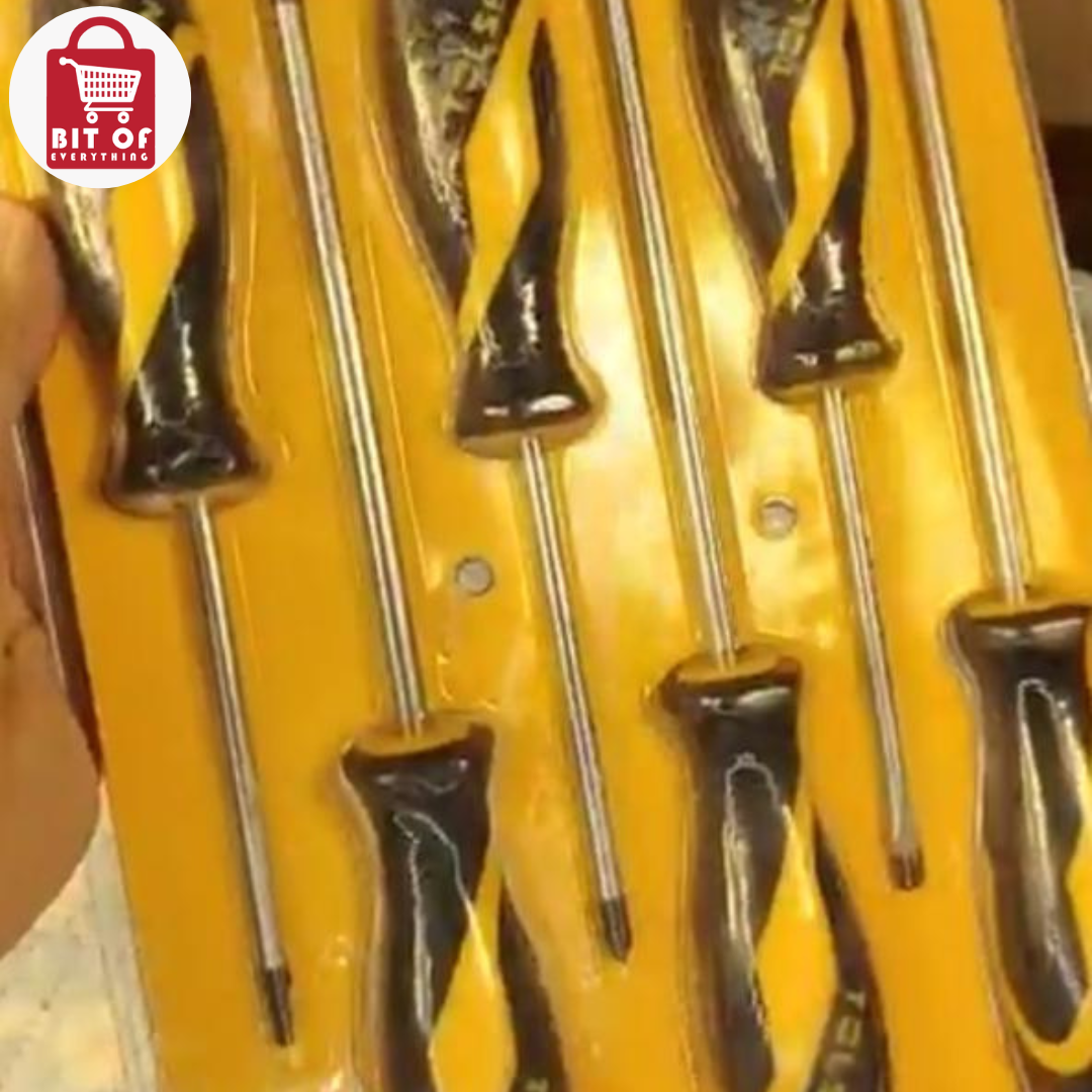 SCREW DRIVER PACK OF 6 SET