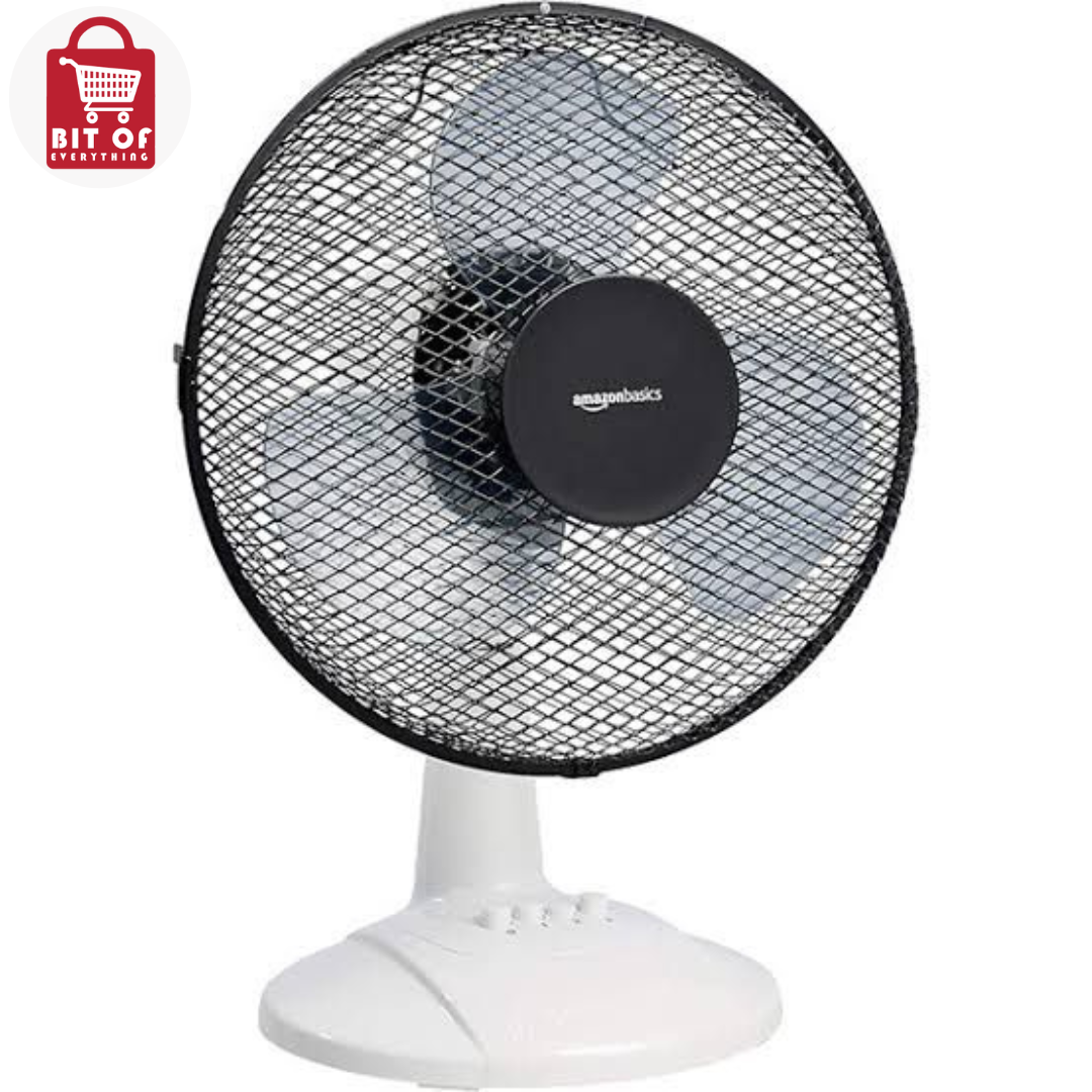 Amazon Basics Fan – Powerful & Quiet Cooling