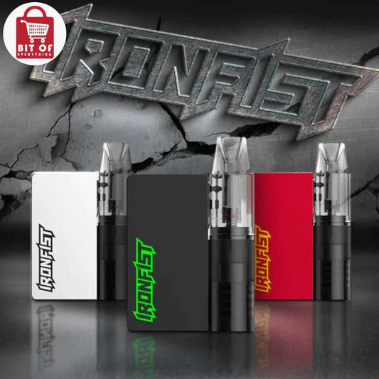 IronFist Refillable Vape – Smooth & Reusable Vaping