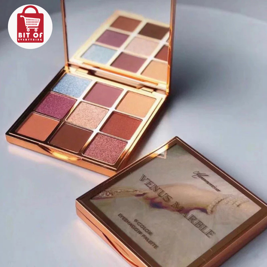 9-Colour Eye Palette – Vibrant Shades & Smooth Blend