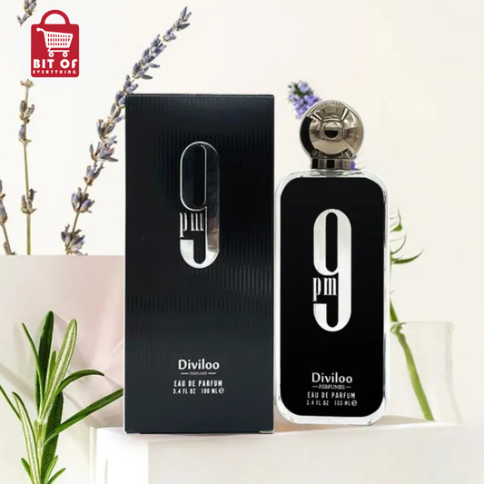 Divilo 9-PM Black Perfume – Elegant & Long-Lasting Fragrance
