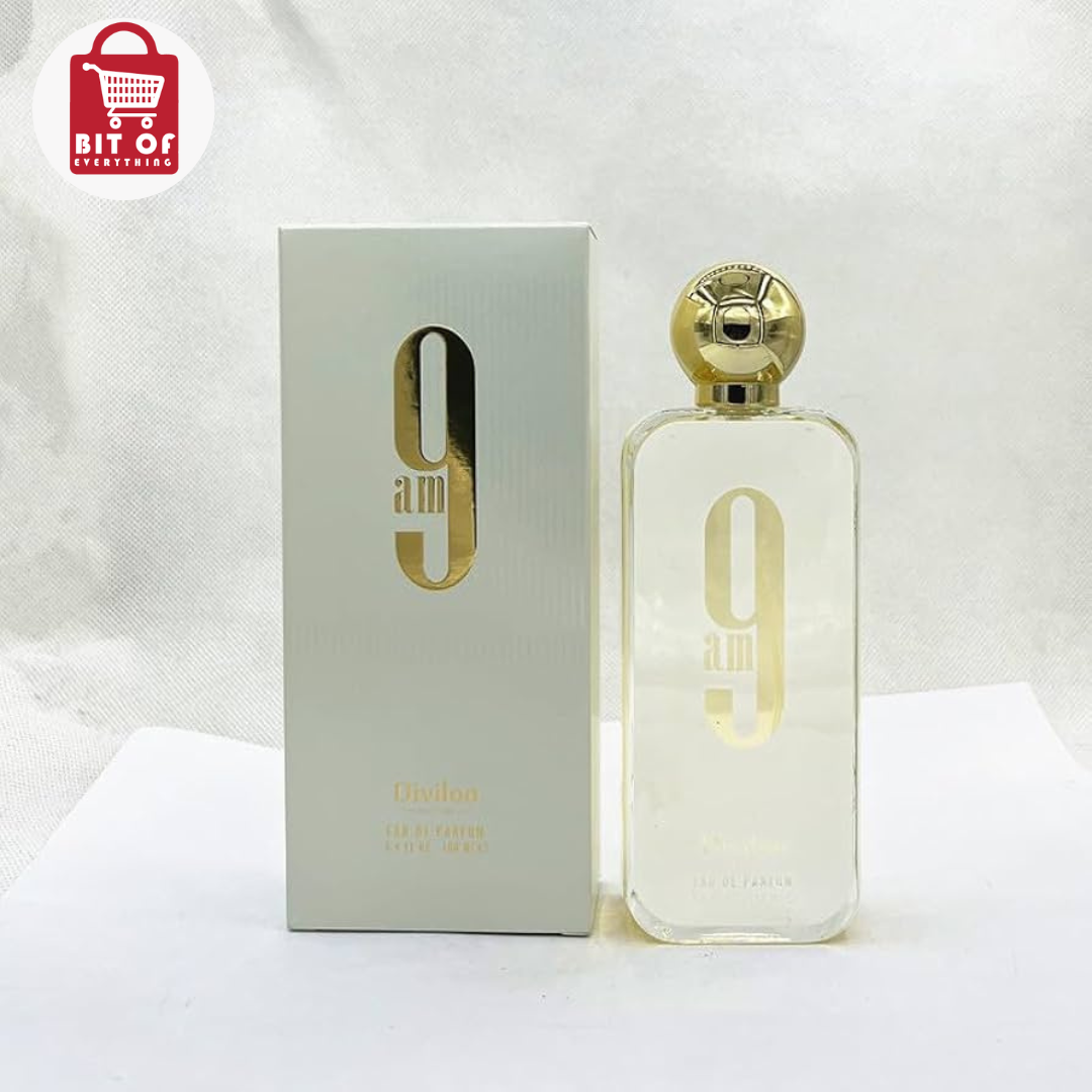Divilo 9-AM White Perfume – Fresh & Long-Lasting Fragrance