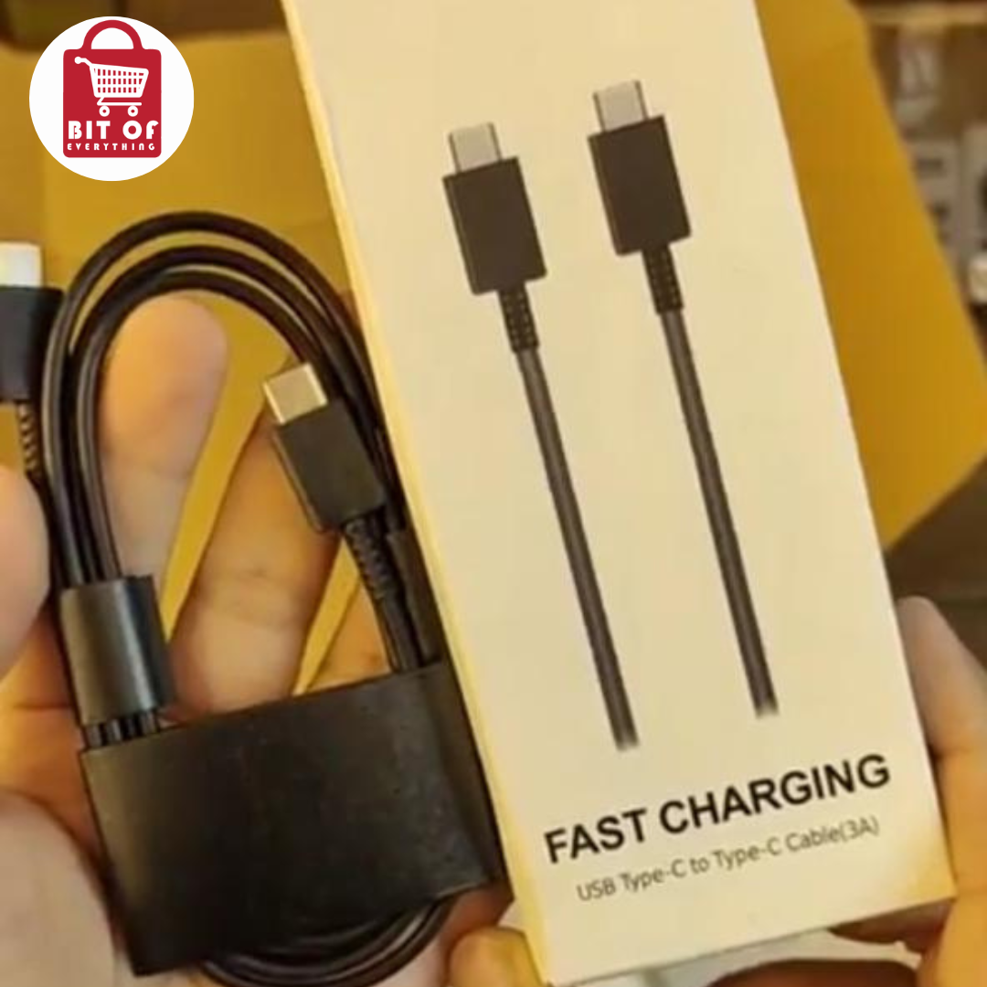 Samsung USB-C to USB-C Cable – Fast & Durable