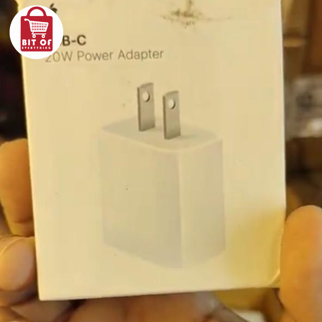 Apple 20W USB-C Power Adapter – Fast and Reliable Charging