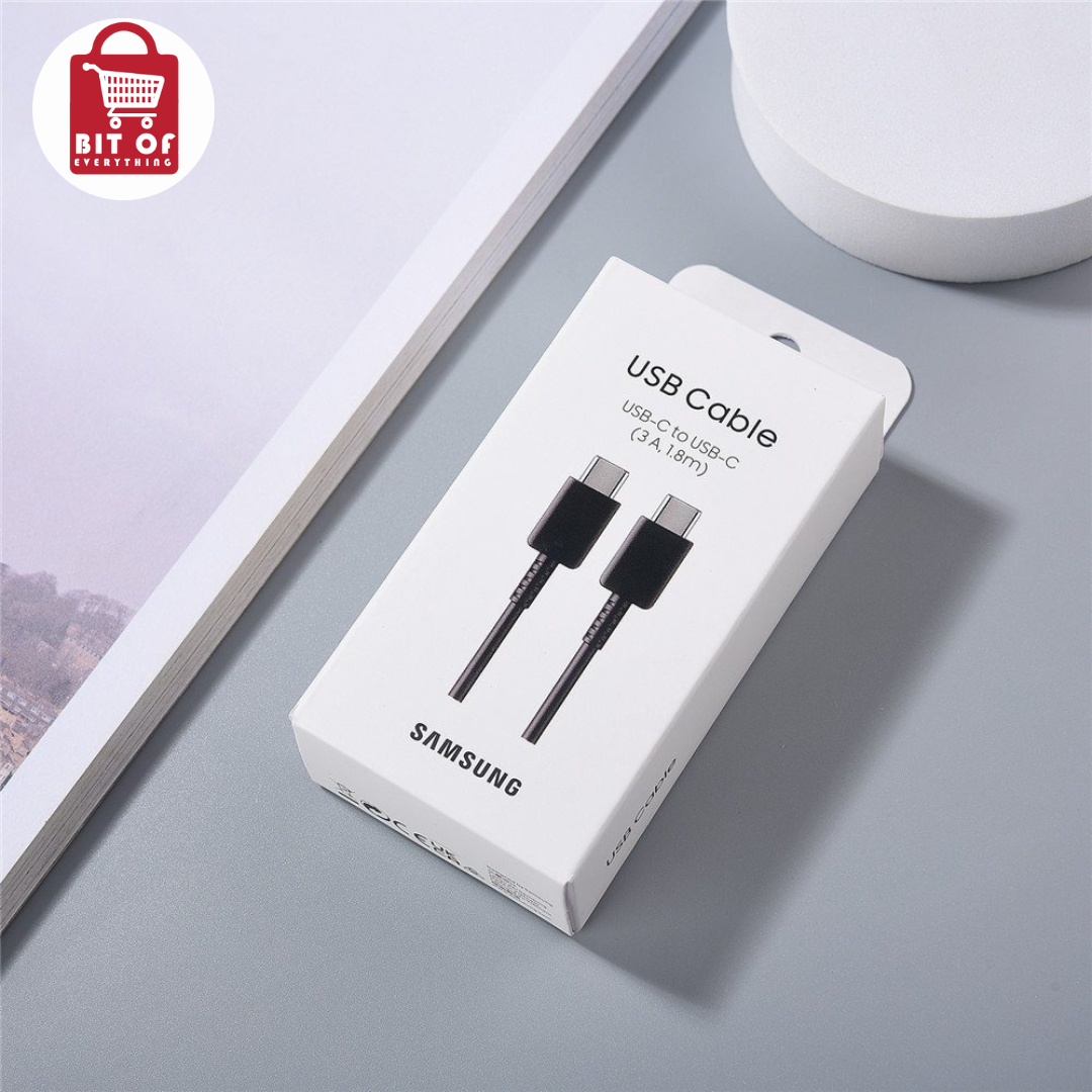 Samsung USB-C to USB-C Cable – Fast & Durable