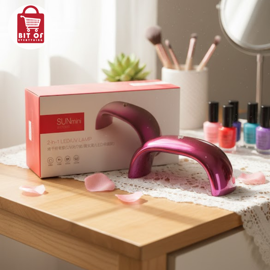 Nail Lamp with Note Checker – Dual Function Device