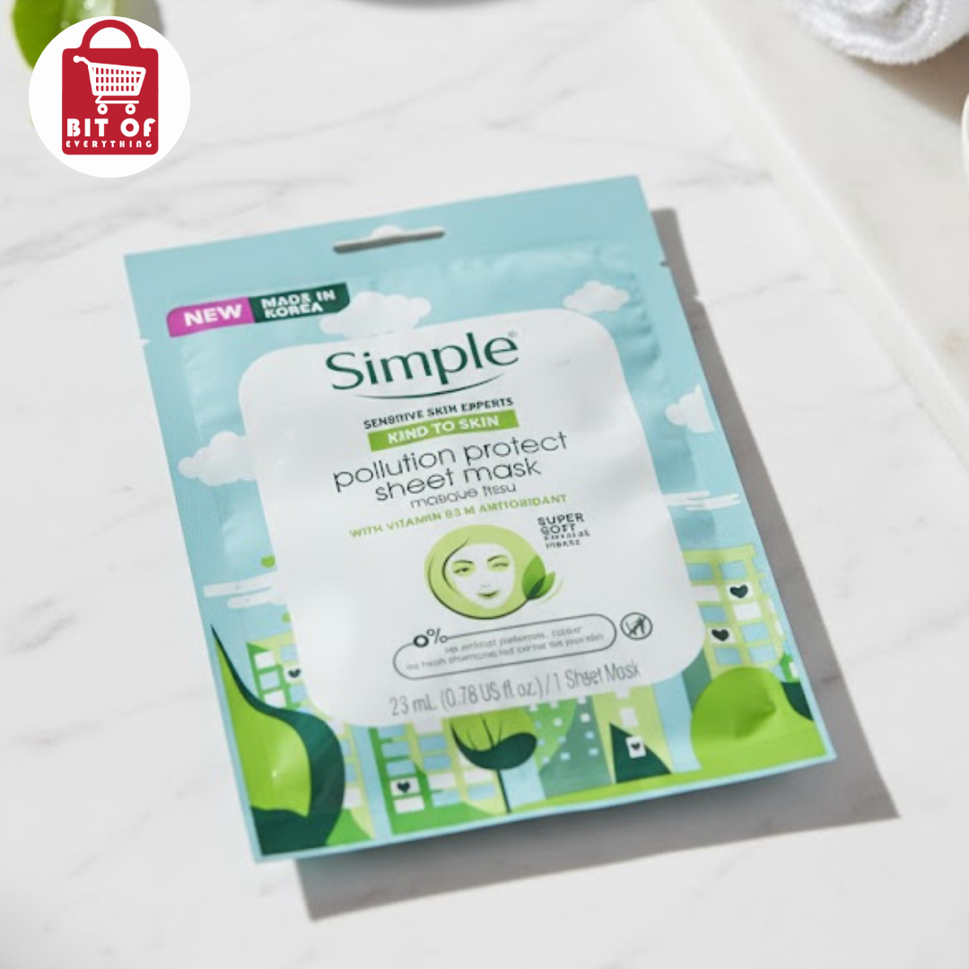 Simple Sheet Mask – Hydrating & Refreshing Facial Care