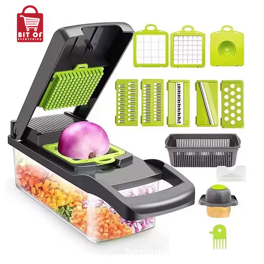 16-in-1 Multifunctional Vegetable Cutter – Chop, Slice & Dice