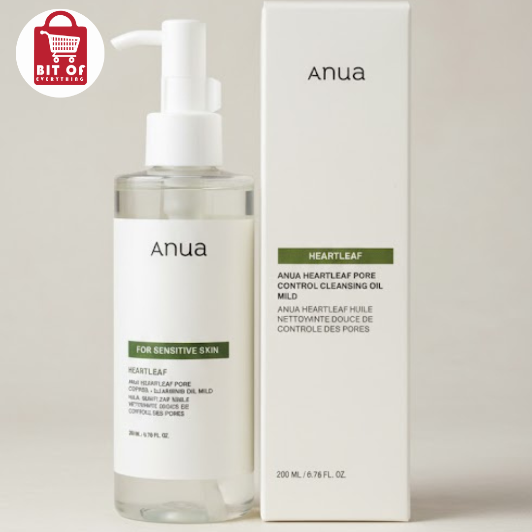 Anua Heartleaf Control Cleansing Oil Milk – Gentle Pore Care & Makeup Removal