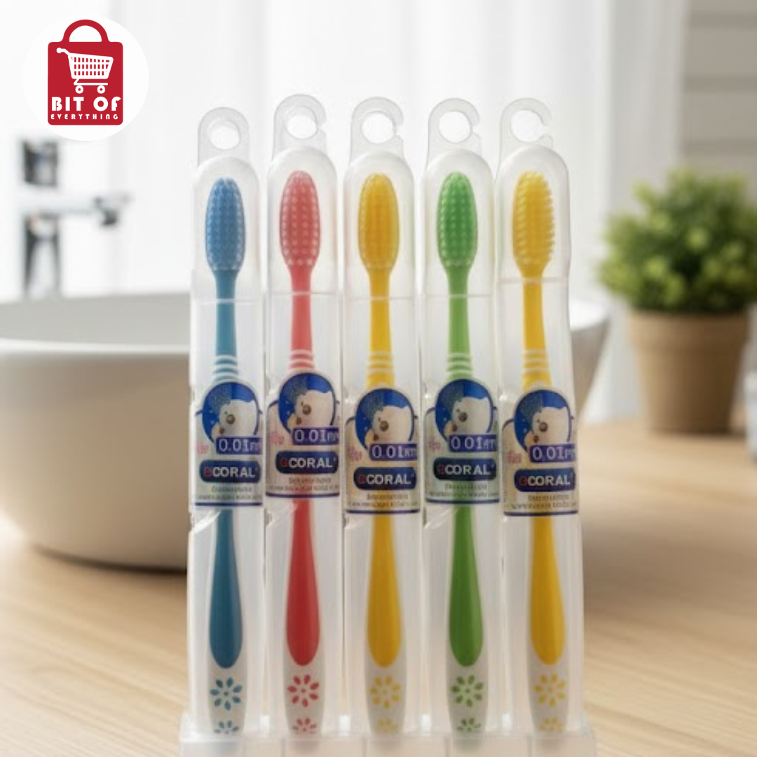 Toothbrush – Soft Bristles for Gentle & Effective Cleaning