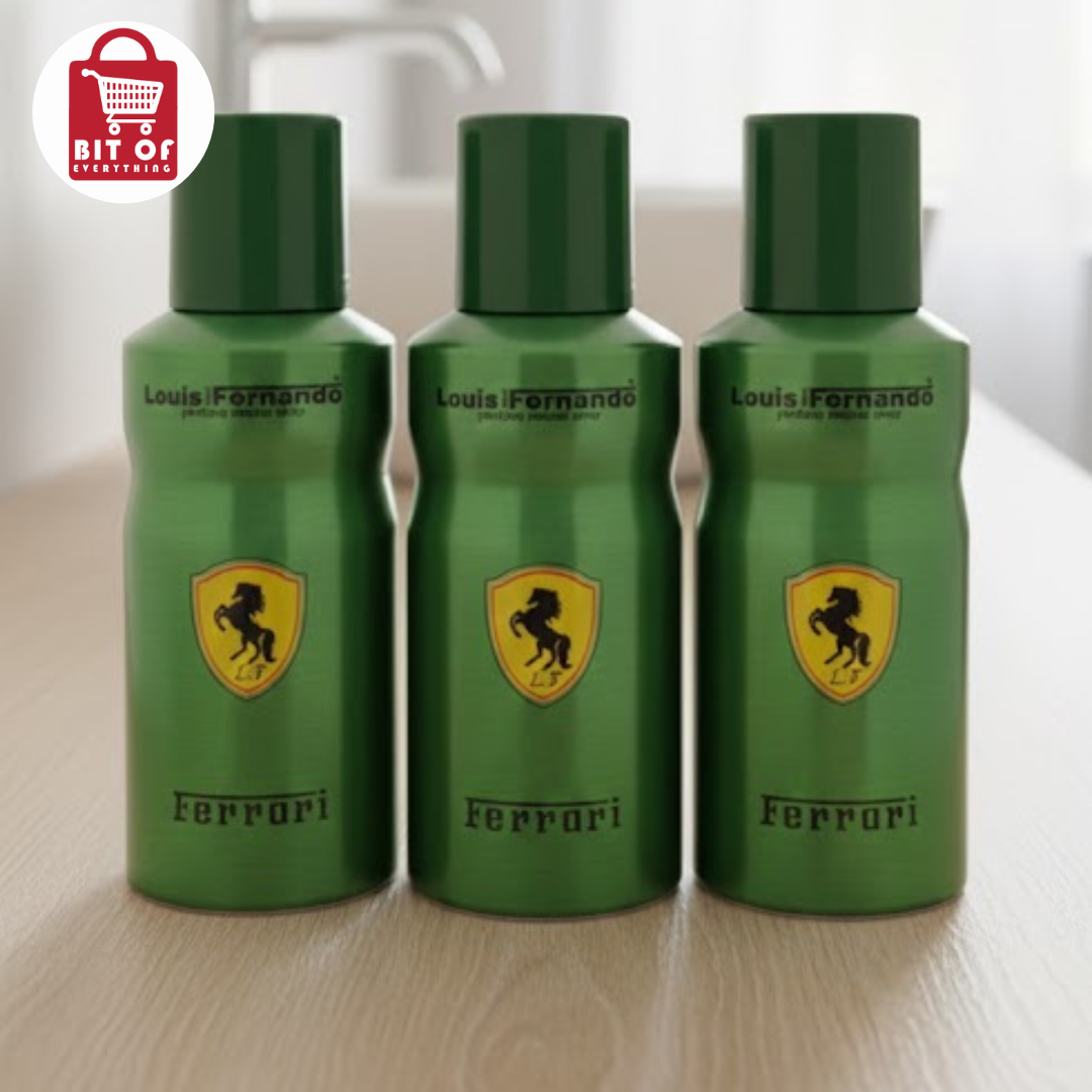 Ferrari Body Spray – Fresh, Bold & Long-Lasting Fragrance