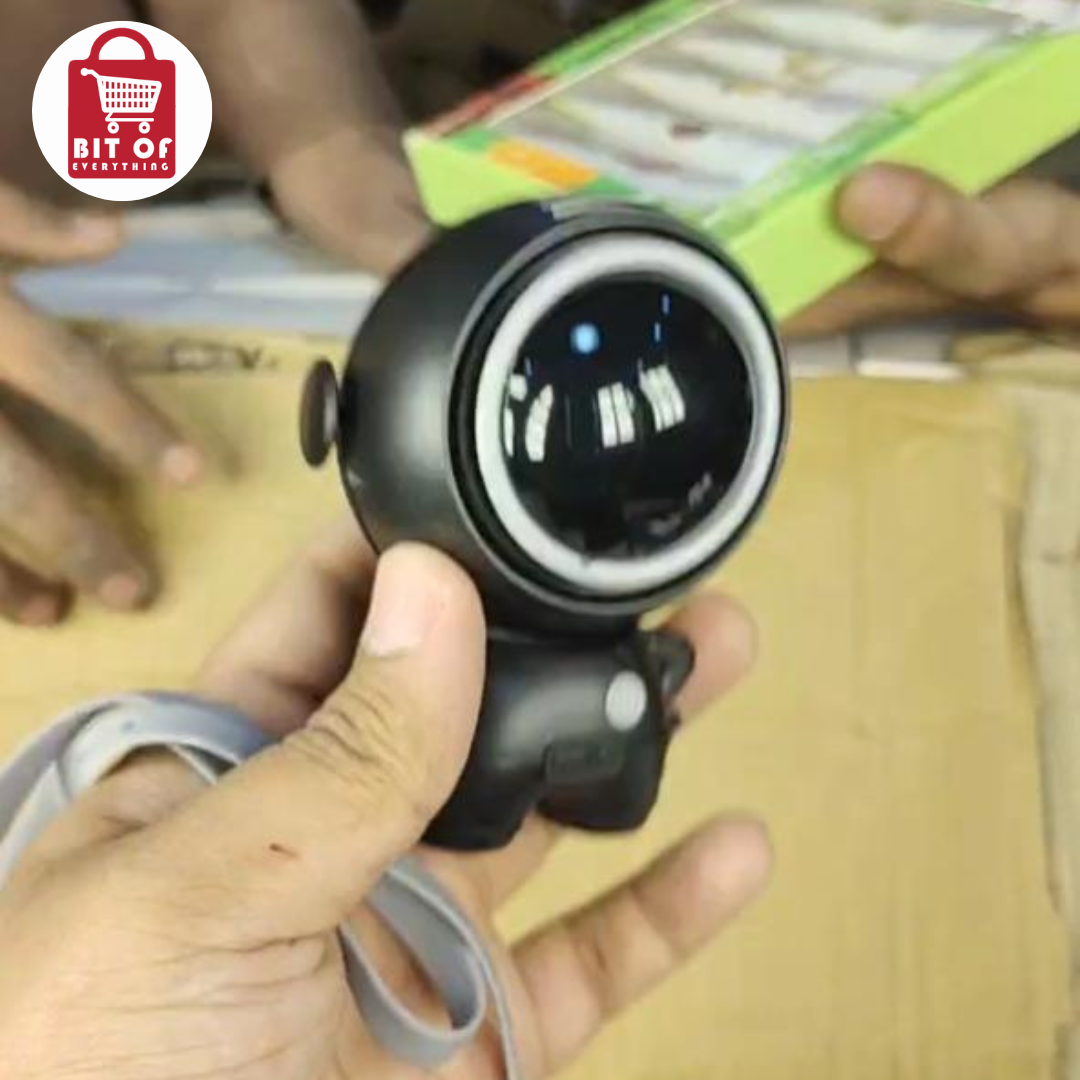 Astronaut Neck Fan – Portable, Powerful & Hands-Free Cooling