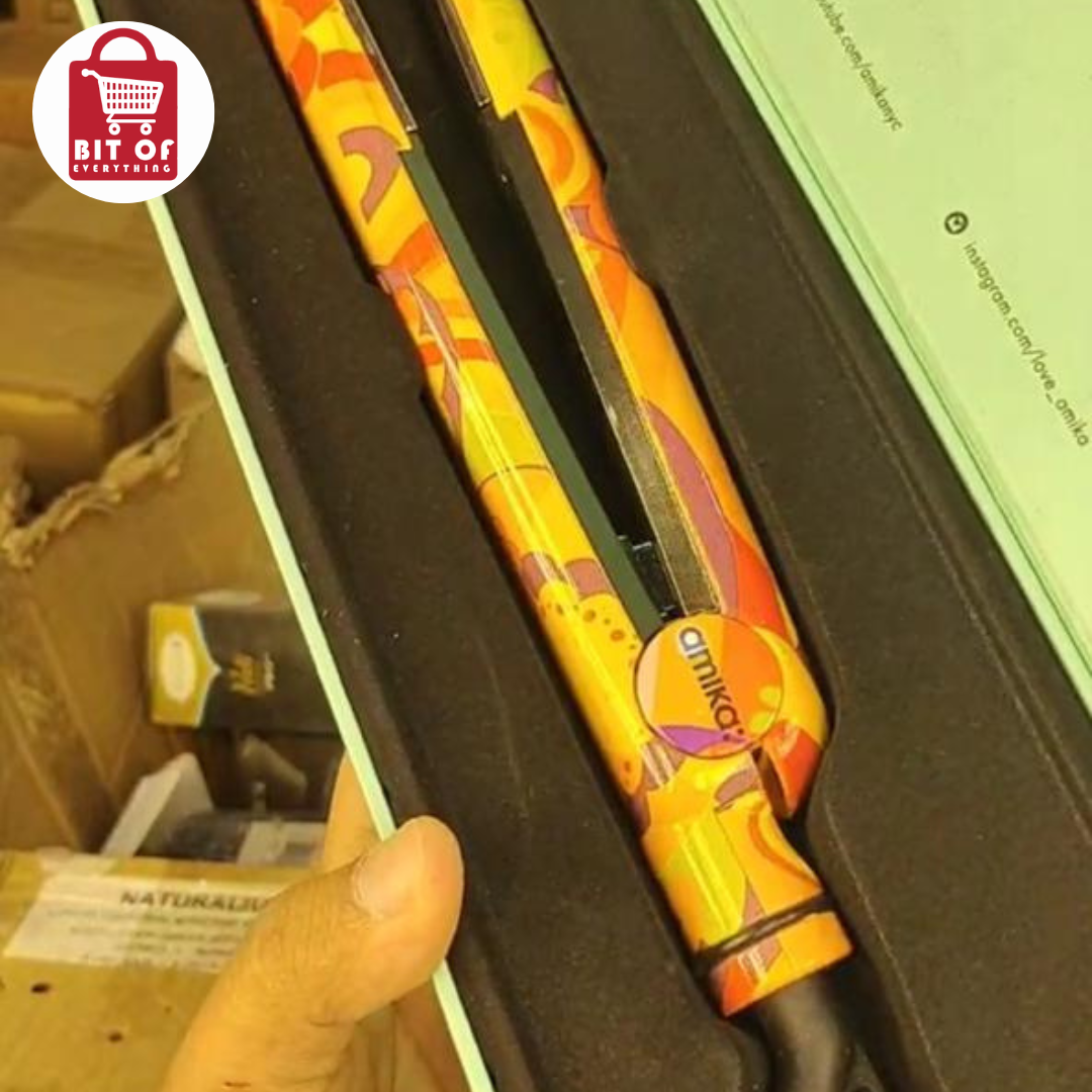 Amika Hair Straightener – Professional, Smooth & Frizz-Free Styling