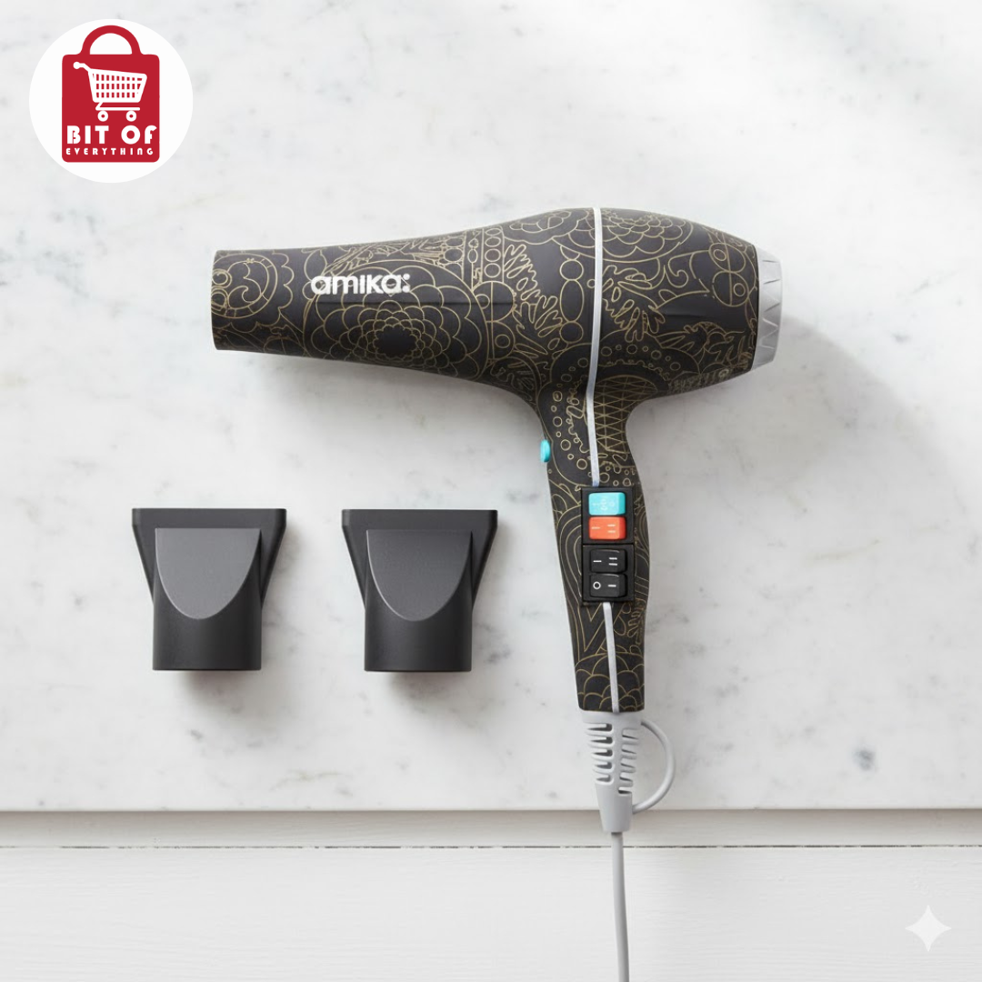 Amika Hair Dryer – Powerful, Lightweight & Frizz-Controlled Drying