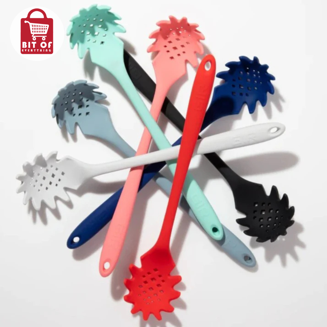 Silicone Spaghetti Spoon – Heat-Resistant, Non-Stick & Easy-to-Use