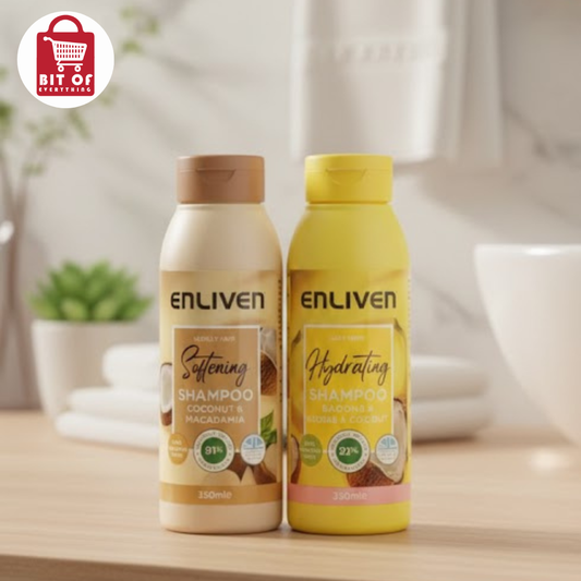 Enliven Shampoo & Conditioner – Nourishing, Strengthening & Smooth Hair Care